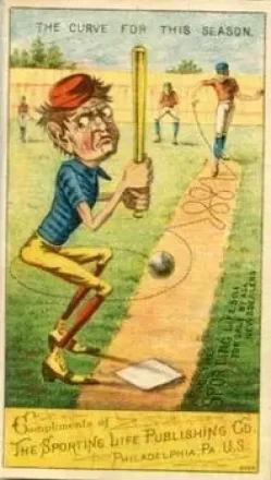 1880 Sporting Life Baseball Comics (H804-8B) feature card
