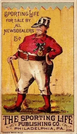 1880 Sporting Life Baseball Comics (H804-8C) #NNO Card #NNO