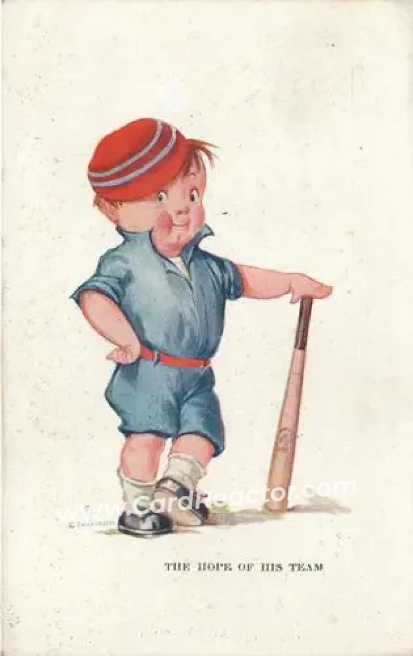 1880 Twelvetrees Baseball Comics (H804-27) #NNO - Card #NNO - Front 1880 Twelvetrees Baseball Comics (H804-27) #NNO - Card #NNO - Front