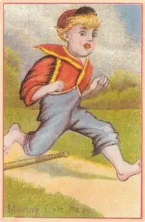 1880 Young Boy Baseball Comics (H804-12)