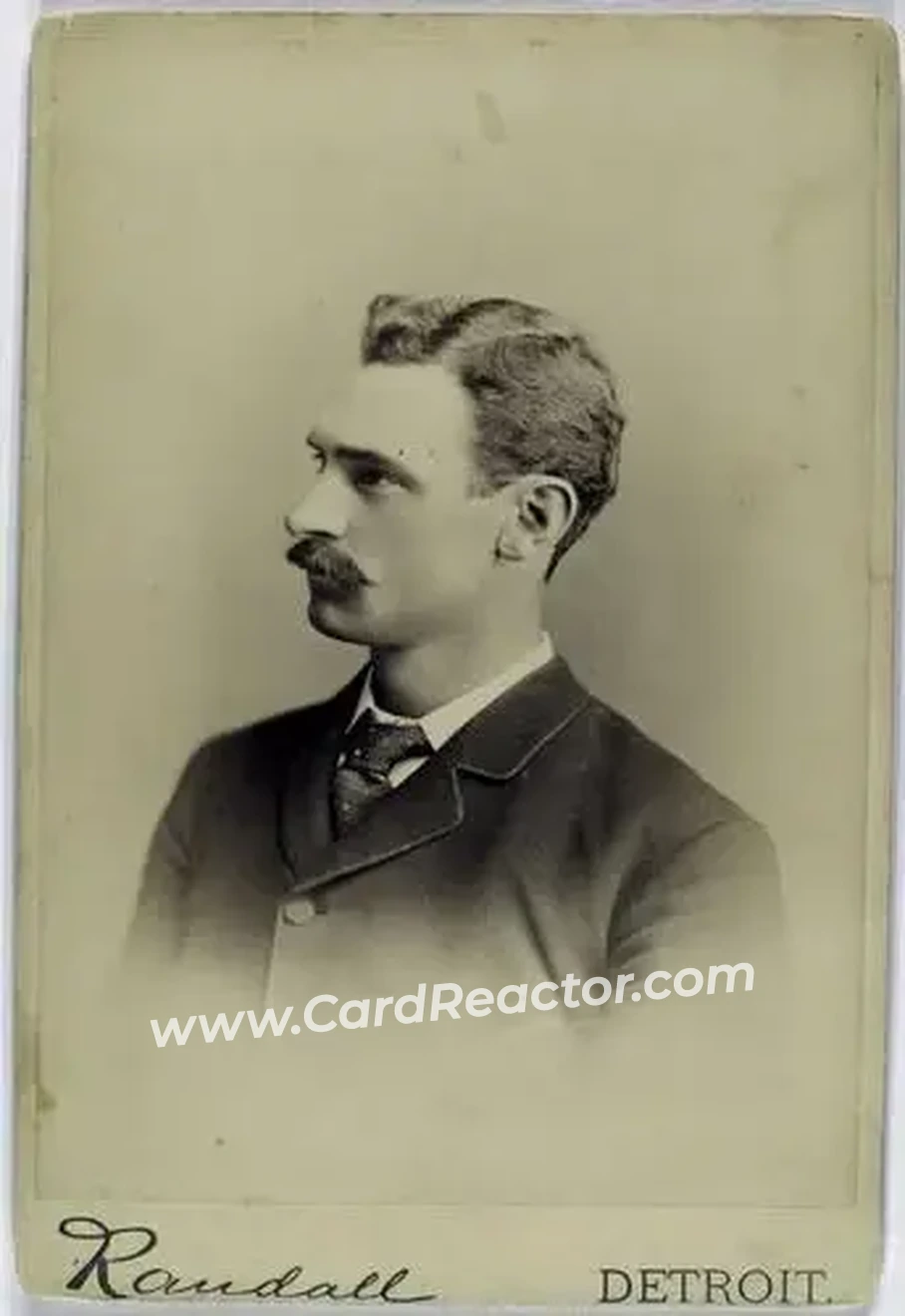 1881 Randall Studio Cabinets #NNO - John Morrill - Boston Beaneaters - Front