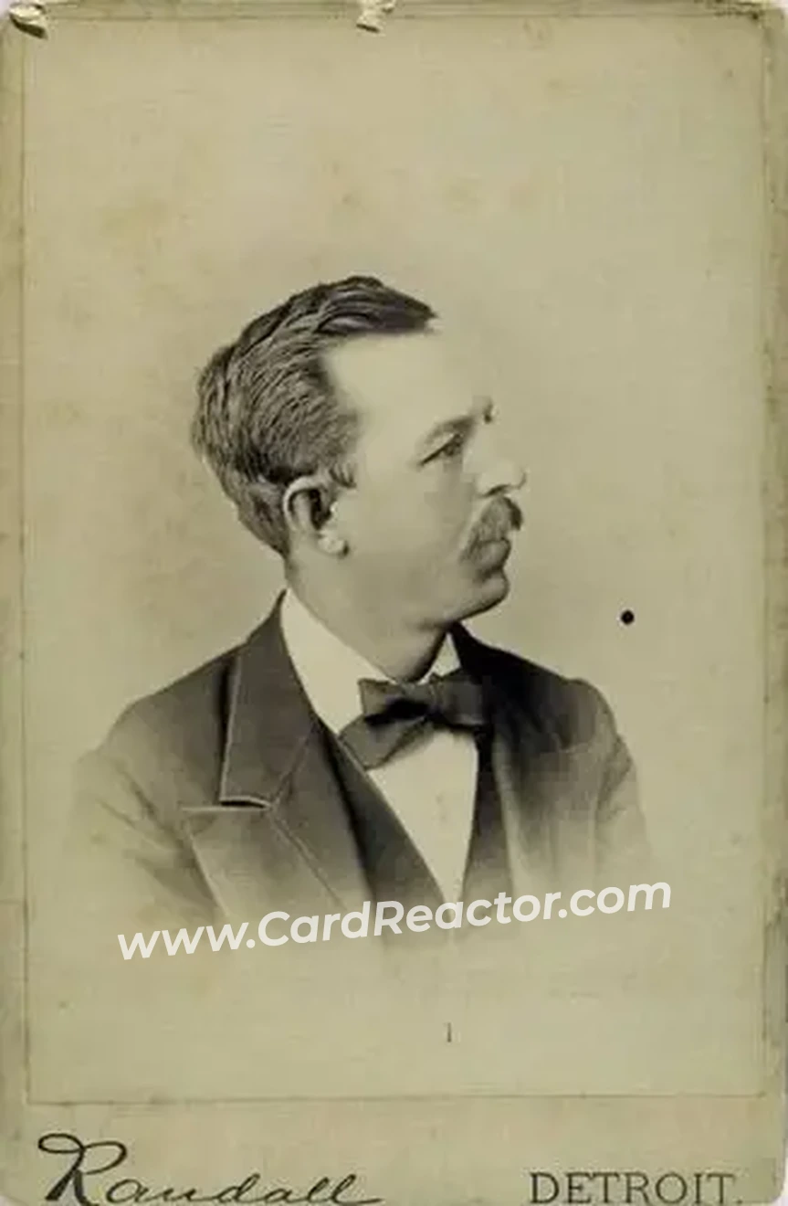 1881 Randall Studio Cabinets #NNO - Ezra Sutton - Boston Beaneaters - Front