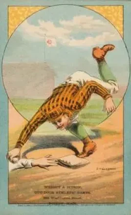 1882 Cosack & Co. Baseball Comics (H804-11) #NNO - Card #NNO
