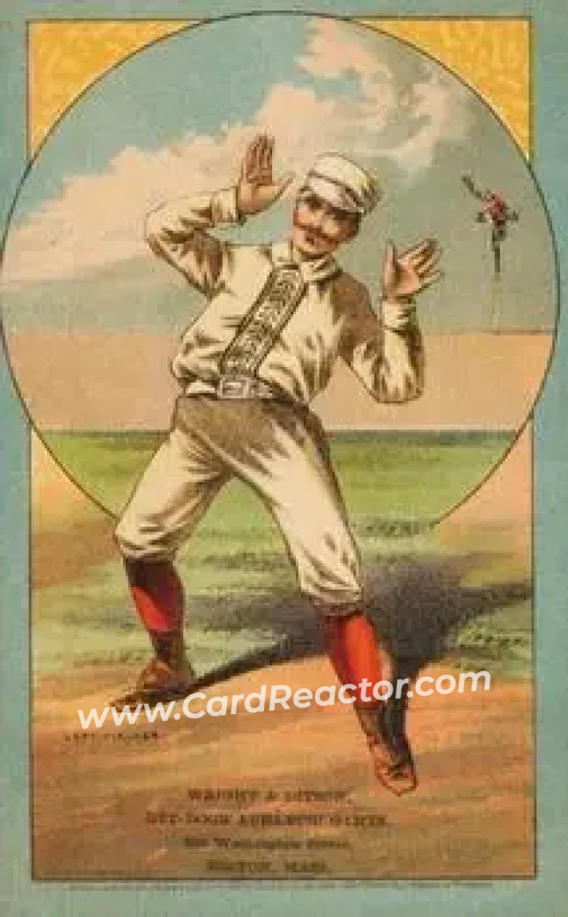 1882 Cosack & Co. Baseball Comics (H804-11) #NNO - Card #NNO - Front