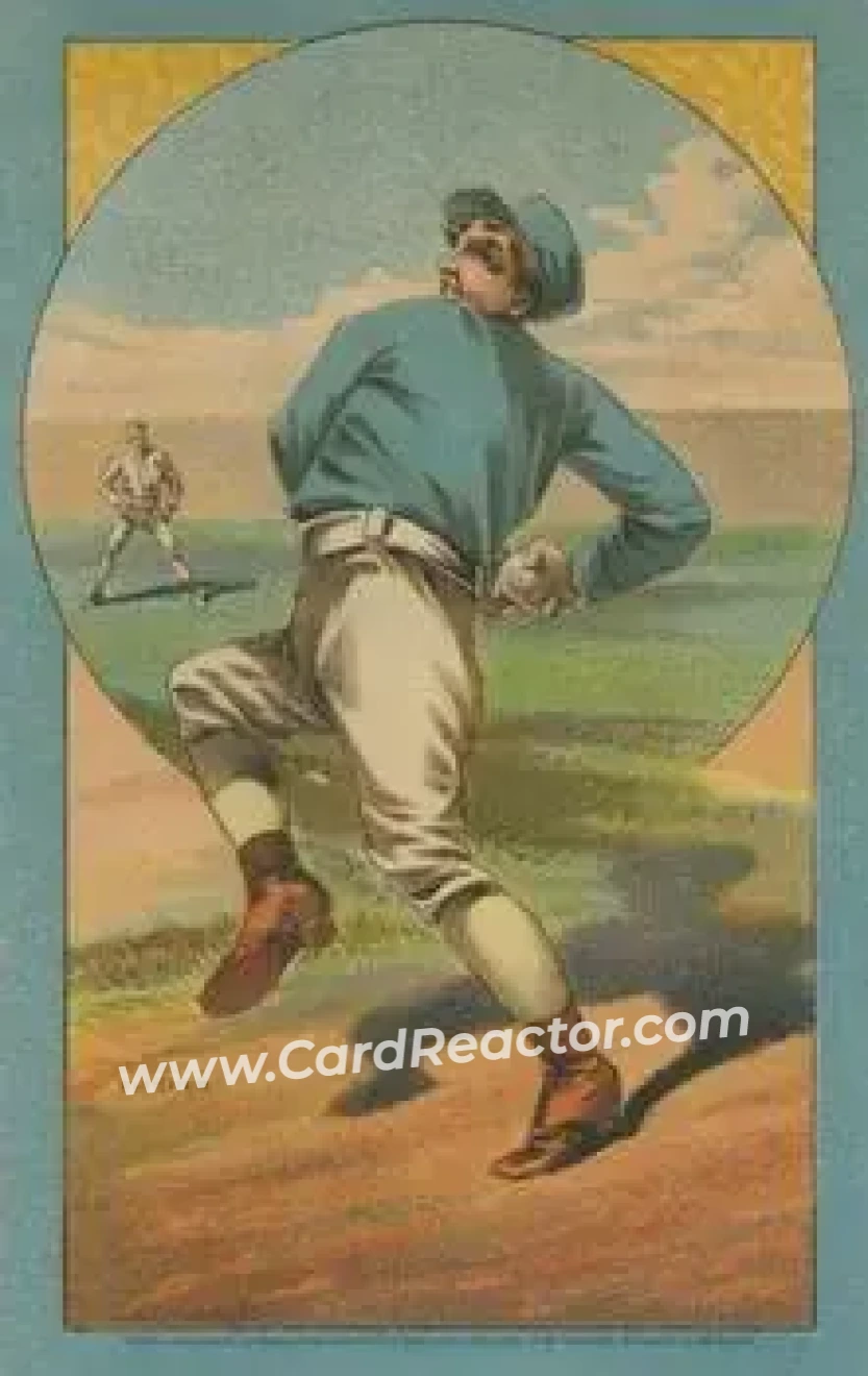 1882 Cosack & Co. Baseball Comics (H804-11) #NNO - Card #NNO - Front