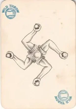1884 Lawson's Patent Baseball Game #NNO - Card #NNO