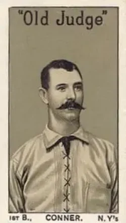 1886 Old Judge (N167) #NNO - Roger Connor - New York Giants