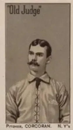 1886 Old Judge (N167) #NNO - Larry Corcoran - New York Giants