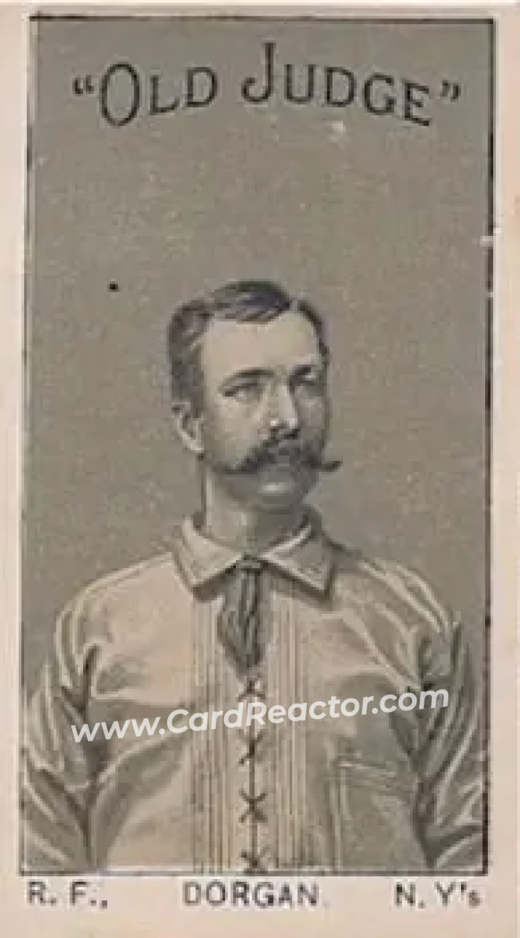 1886 Old Judge (N167) #NNO - Mike Dorgan - New York Giants - Front