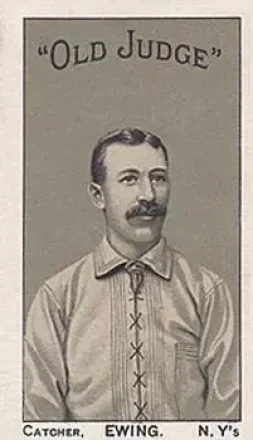 1886 Old Judge (N167) #NNO - Buck Ewing - New York Giants