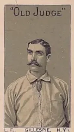 1886 Old Judge (N167) #NNO - Pete Gillespie - New York Giants