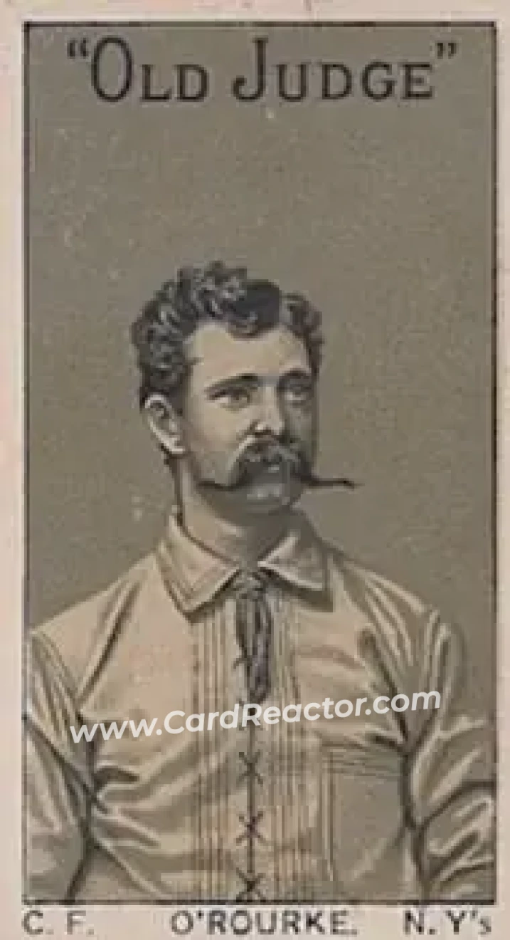 1886 Old Judge (N167) #NNO - Jim O'Rourke - New York Giants