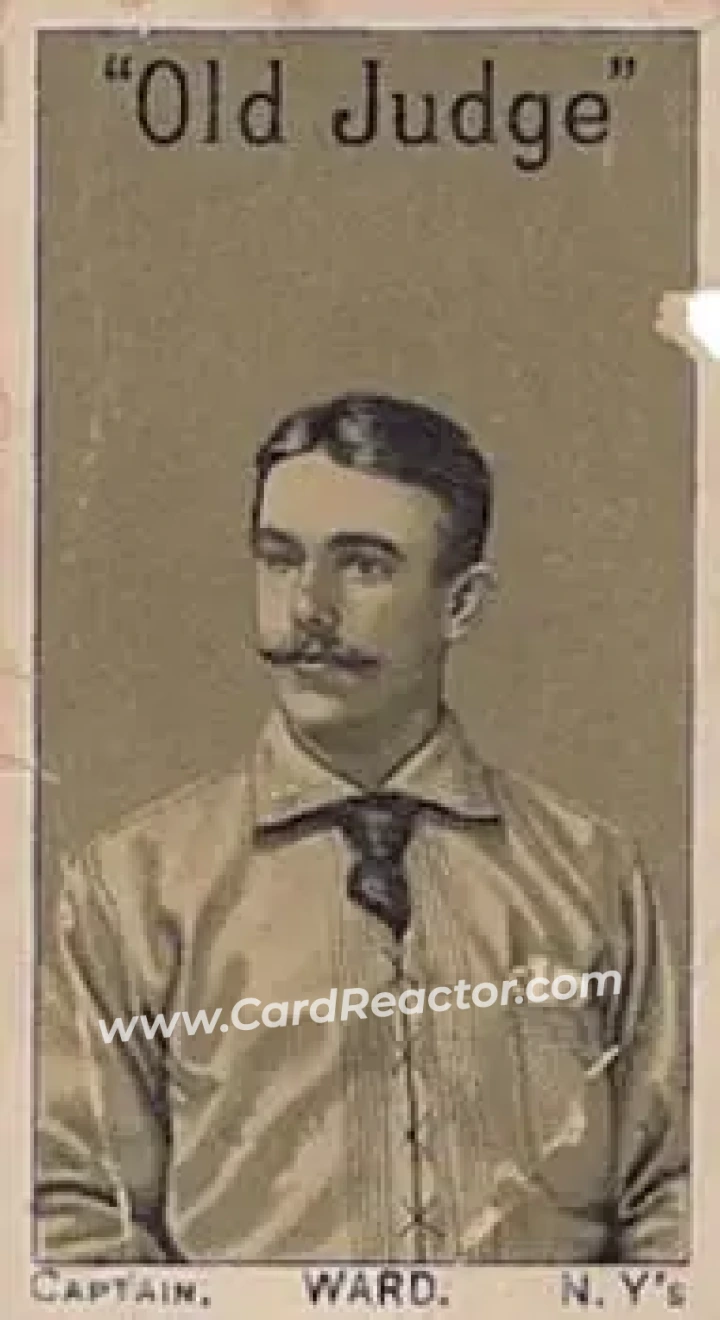 1886 Old Judge (N167) #NNO - John Ward - New York Giants - Front