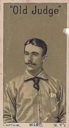 1886 Old Judge (N167) #NNO - John Ward - New York Giants