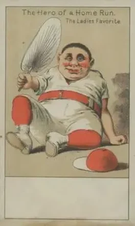 1880 Merchant's Gargling Oil Baseball Comics (H804-7) #NNO - Card #NNO