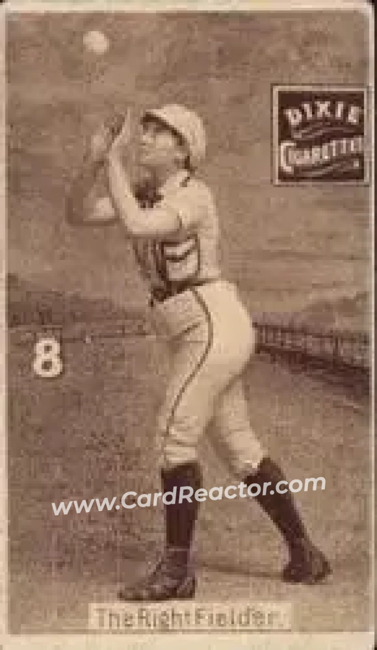 1886 Dixie (N48 Type 4) #8 - Card #8 - Front