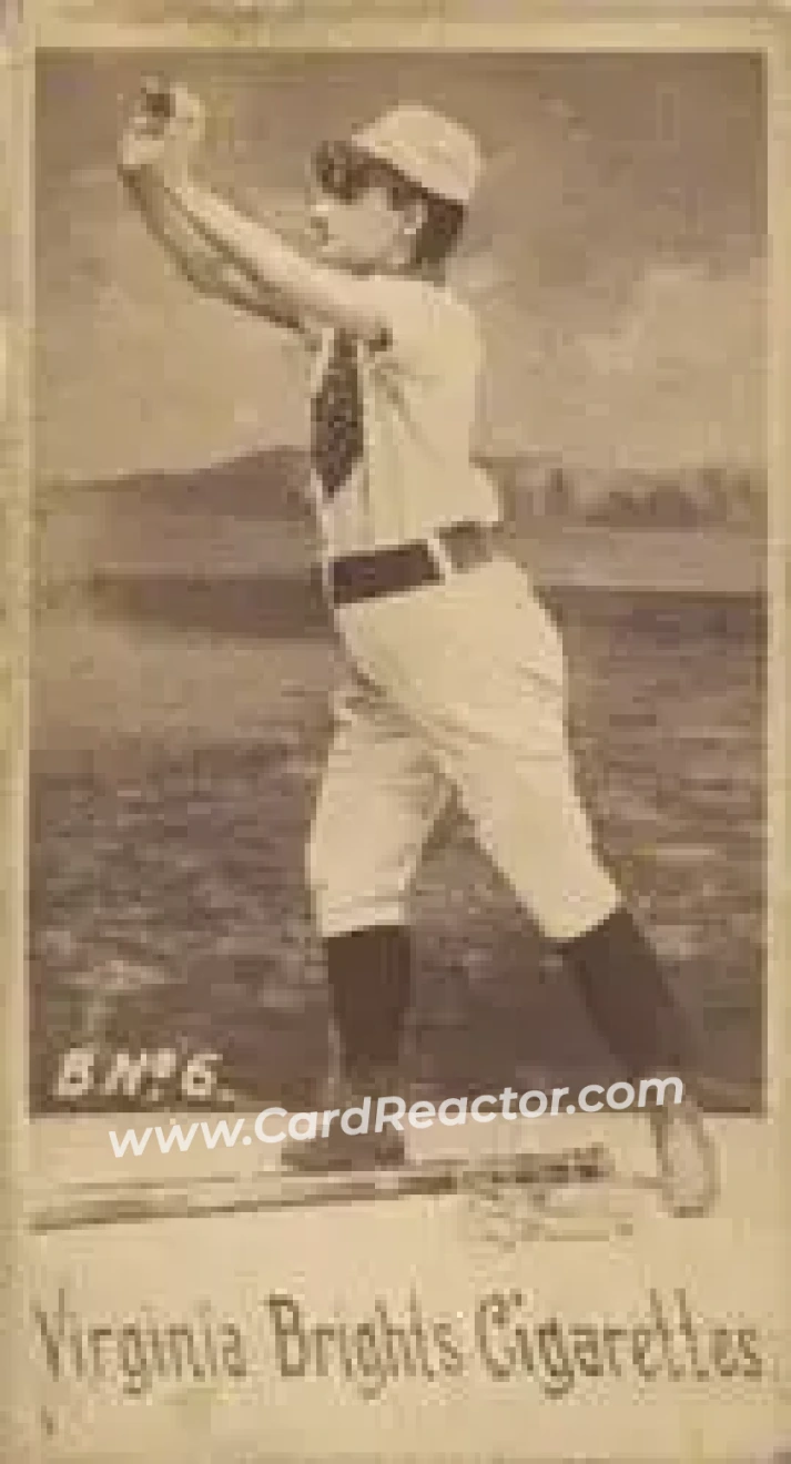 1886 Virginia Brights (N48 Type 5) #6 - Card #6 - Front