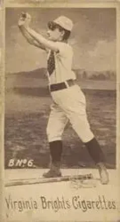 1886 Virginia Brights (N48 Type 5) #6 - Card #6