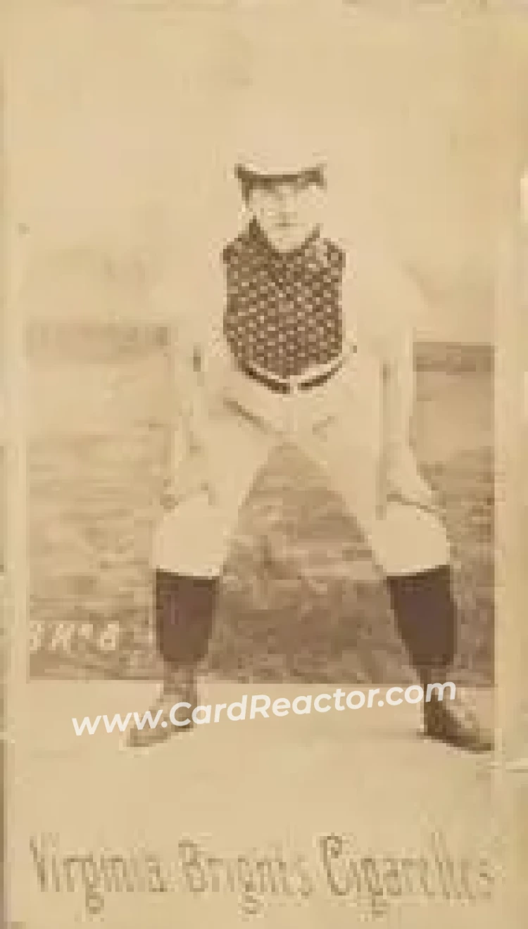 1886 Virginia Brights (N48 Type 5) #8 - Card #8 - Front