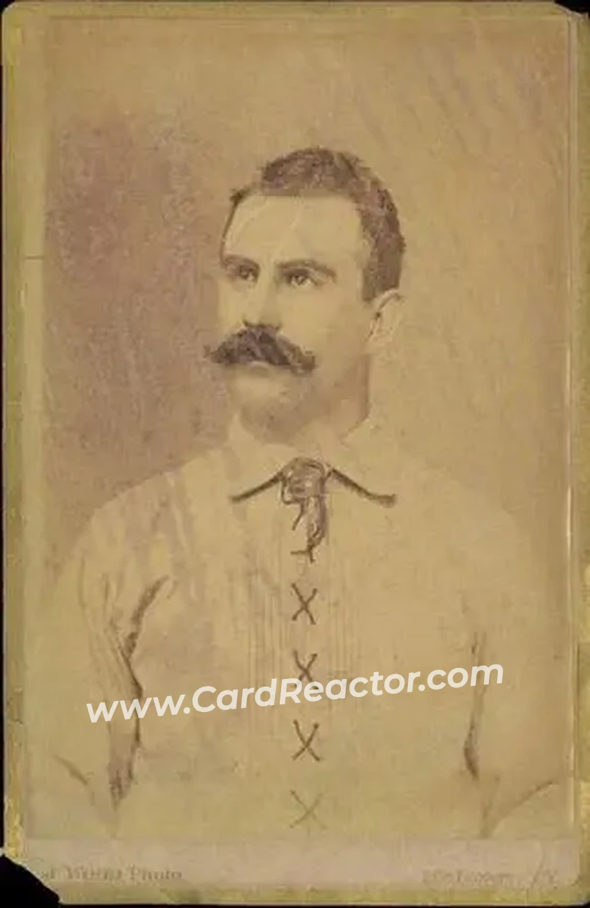 1886 J. Wood Studio New York Giants Cabinets #NNO - Dude Esterbrook - New York Giants - Front