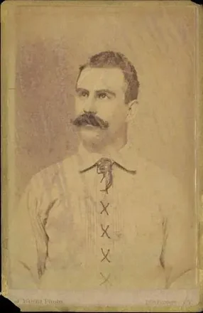 1886 J. Wood Studio New York Giants Cabinets #NNO - Dude Esterbrook - New York Giants