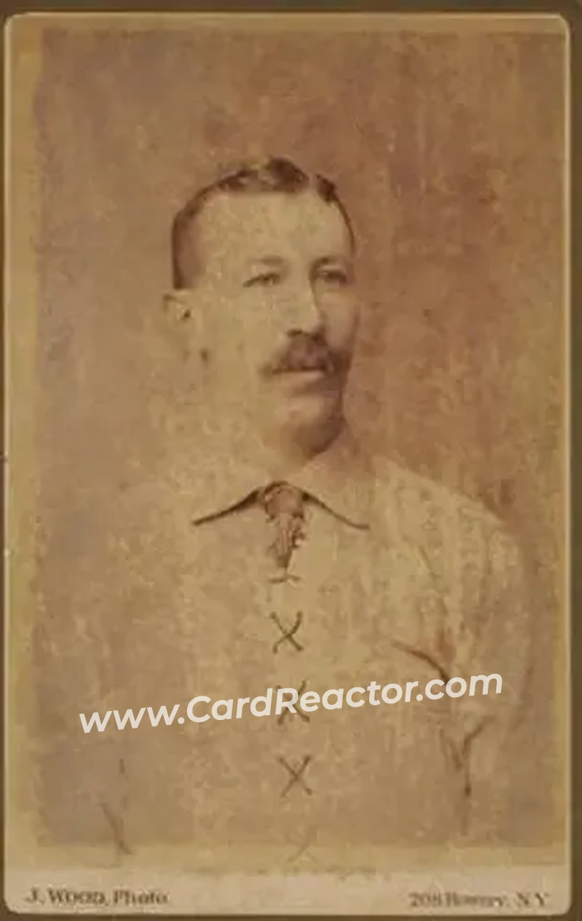 1886 J. Wood Studio New York Giants Cabinets #NNO - Buck Ewing - New York Giants - Front 1886 J. Wood Studio New York Giants Cabinets #NNO - Buck Ewing - New York Giants - Front