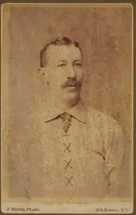 1886 J. Wood Studio New York Giants Cabinets #NNO - Buck Ewing - New York Giants