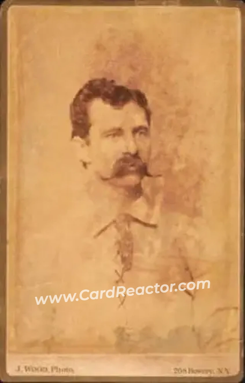 1886 J. Wood Studio New York Giants Cabinets #NNO - Jim O'Rourke - New York Giants - Front 1886 J. Wood Studio New York Giants Cabinets #NNO - Jim O'Rourke - New York Giants - Front