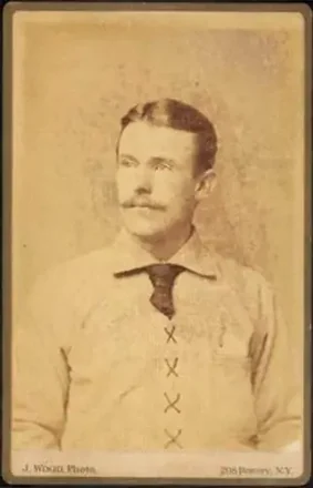 1886 J. Wood Studio New York Giants Cabinets #NNO - John Ward - New York Giants