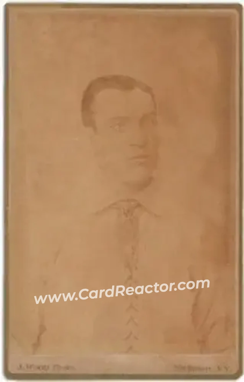 1886 J. Wood Studio New York Giants Cabinets #NNO - Mickey Welch - New York Giants - Front 1886 J. Wood Studio New York Giants Cabinets #NNO - Mickey Welch - New York Giants - Front