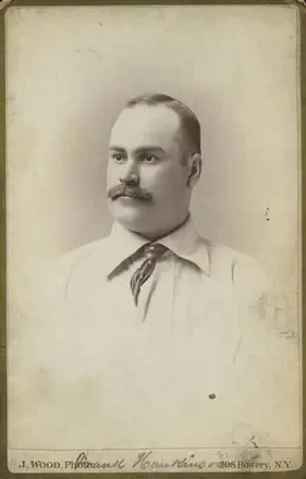 1886 J. Wood Studio New York Metropolitans Cabinets #NNO - Frank Hankinson - New York Metropolitans