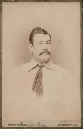 1886 J. Wood Studio New York Metropolitans Cabinets #NNO - Dave Orr - New York Metropolitans