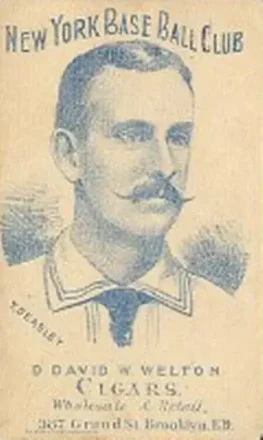 1886 New York Base Ball Club (H812) #NNO - Tom Deasley - New York Giants