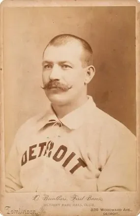 1886 Tomlinson Cabinets #NNO - Dan Brouthers - Detroit Wolverines