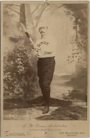 1886 Tomlinson Cabinets #NNO - Sam Crane - Detroit Wolverines