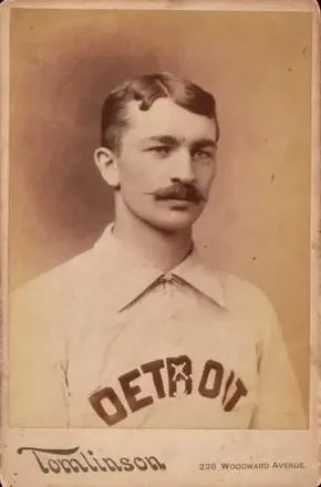 1886 Tomlinson Cabinets #NNO - Charlie Hall - Detroit Wolverines