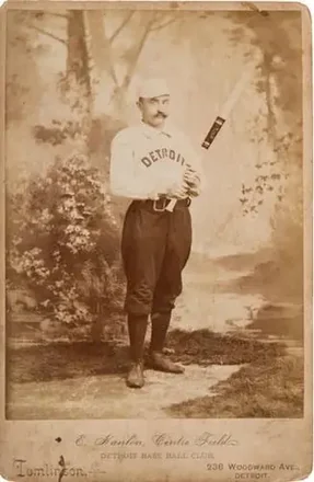 1886 Tomlinson Cabinets #NNO - Ned Hanlon - Detroit Wolverines