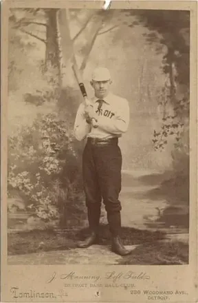 1886 Tomlinson Cabinets #NNO - Jim Manning - Detroit Wolverines