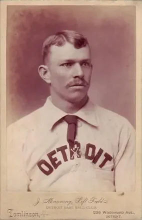 1886 Tomlinson Cabinets #NNO - Jim Manning - Detroit Wolverines