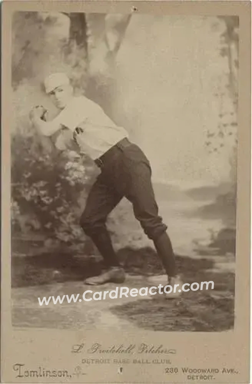 1886 Tomlinson Cabinets #NNO - Larry Twitchell - Detroit Wolverines - Front