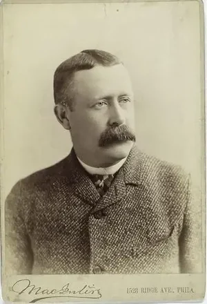 1886-90 MacIntire Studio Philadelphia Quakers Cabinets #NNO - Jack Farrell - Philadelphia Quakers