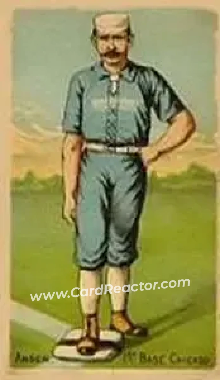 1887 Buchner Gold Coin (N284) #NNO - Cap Anson - Chicago White Stockings - Front
