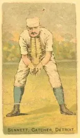 1887 Buchner Gold Coin (N284) #NNO - Charlie Bennett - Detroit Wolverines