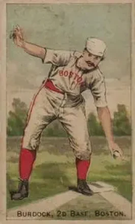 1887 Buchner Gold Coin (N284) #NNO - John Burdock - Boston Beaneaters 1887 Buchner Gold Coin (N284) #NNO - John Burdock - Boston Beaneaters