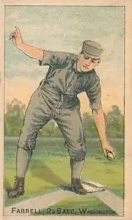 1887 Buchner Gold Coin (N284) #NNO - Jack Farrell - Washington Nationals