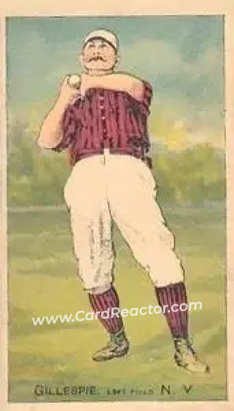 1887 Buchner Gold Coin (N284) #NNO - Pete Gillespie - New York Giants - Front
