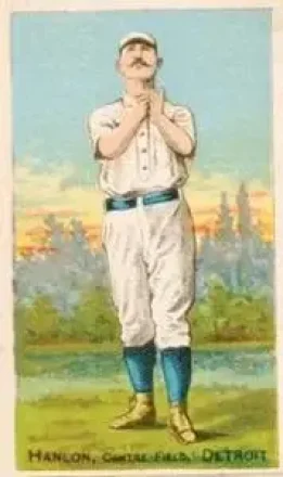 1887 Buchner Gold Coin (N284) #NNO - Ned Hanlon - Detroit Wolverines
