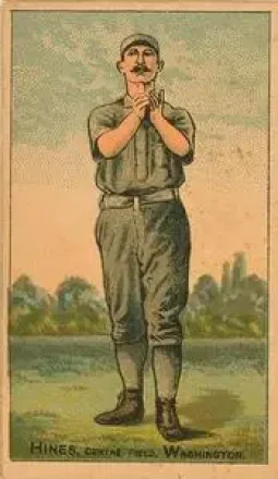 1887 Buchner Gold Coin (N284) #NNO - Paul Hines - Washington Nationals