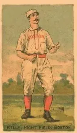 1887 Buchner Gold Coin (N284) #NNO - King Kelly - Boston Beaneaters 1887 Buchner Gold Coin (N284) #NNO - King Kelly - Boston Beaneaters