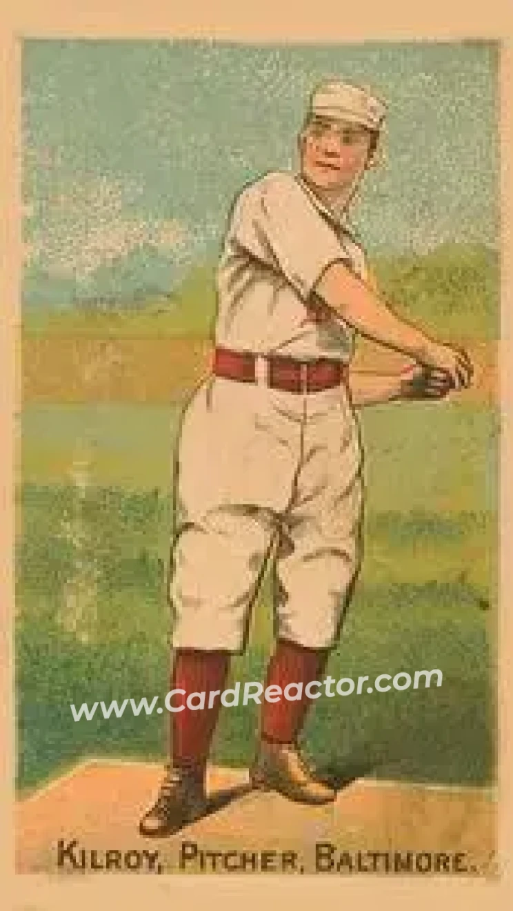 1887 Buchner Gold Coin (N284) #NNO - Matt Kilroy - Baltimore Orioles - Front